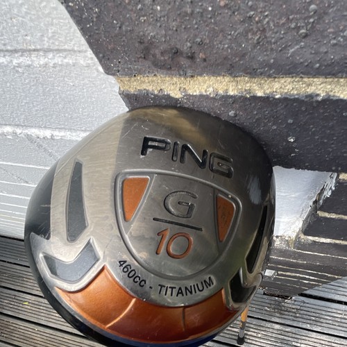 Ping g10 460cc titanium driver - ping,
