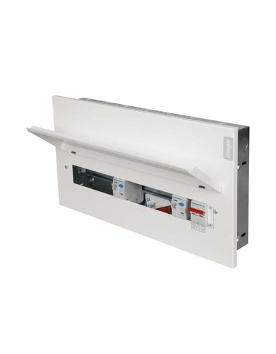 Hager 16way flush mounted - flush,
