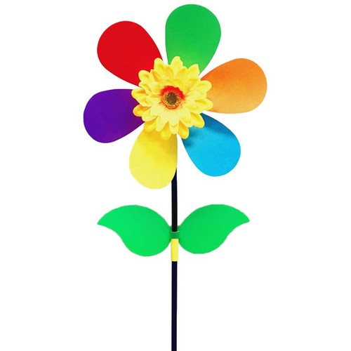 Colorful sunflower windmill - sunflower,