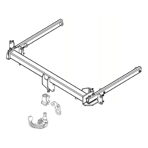 Westfalia towbar for mercedes - westfalia,