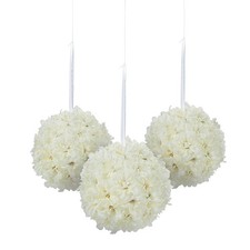 Hydrangea Kissing Balls - 3 Pc.