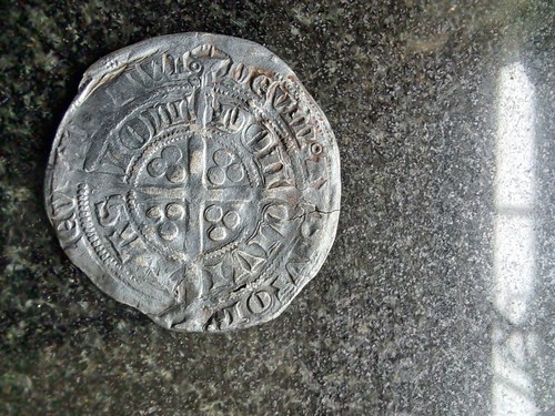 Hammered coin groat - coin,