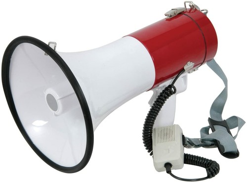Adastra portable megaphone - megaphone, 30w