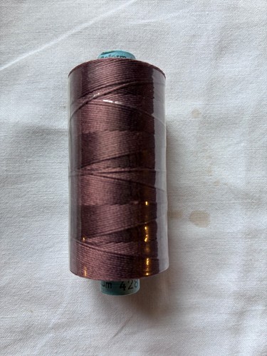 Chocolate brown silk - , gutermann