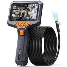 Teslong 8mm Dual Lens Endoscope Inspection Camera NTS430 Flexible Borescope 5M