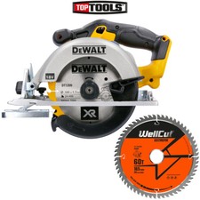 DeWalt DCS391N 18V XR li-ion Circular Saw 165mm With 1 Extra 60 Teeth Wood Blade