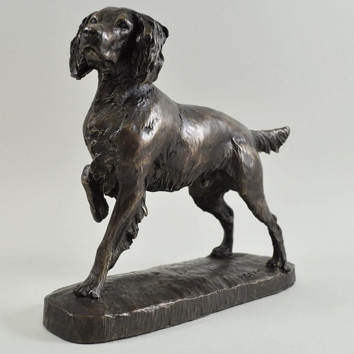 Springer spaniel bronze dog - spaniel,