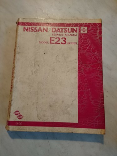 Nissan urvan e23 genuine - urvan, e23,genuine