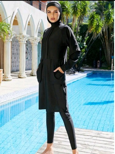 Women modest muslim swimsuit - modest,