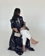 Navy With Floral Print High