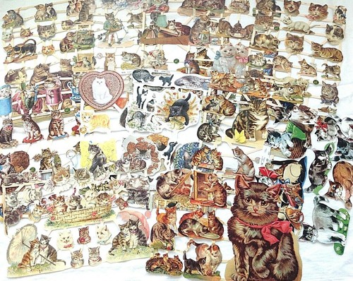 Decoupage paper scrap sheet - decoupage,