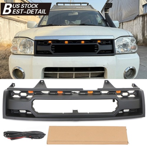 Black front grille - black,