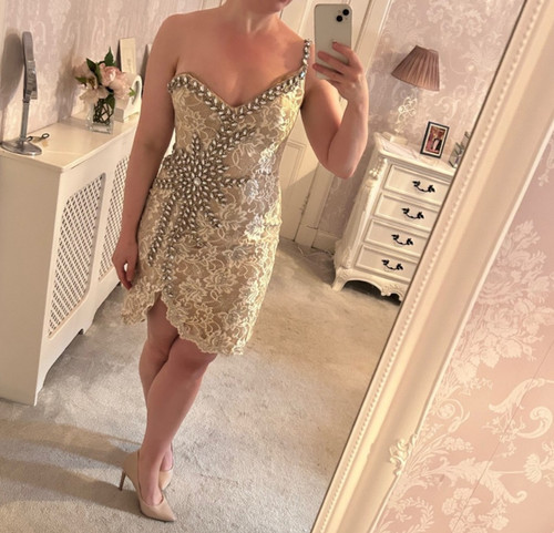 Beautiful terani couture - terani, gold
