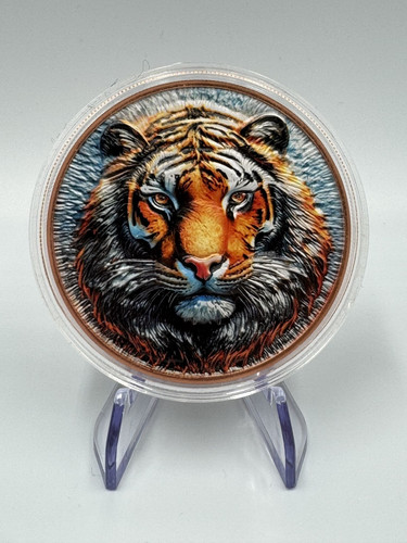 999 copper round bengal - 5, oz