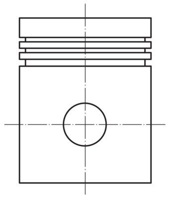 Mahle 037 piston fits - 037, 31