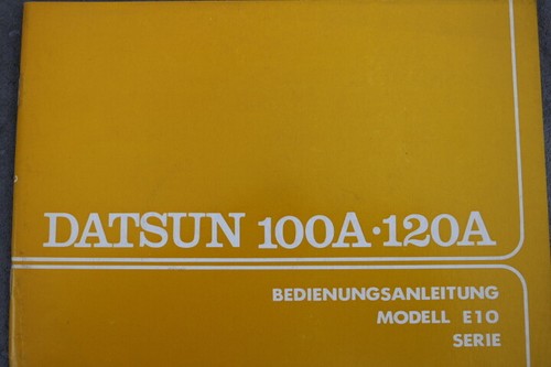 Datsun cherry 100a 120a - cherry,