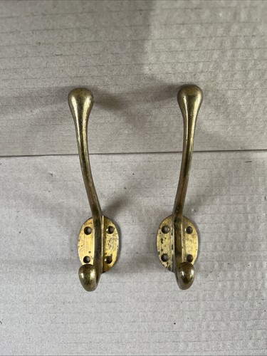Antique brass victorian - victorian, hooks