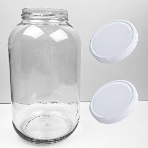 Litre glass jar twist - glass,