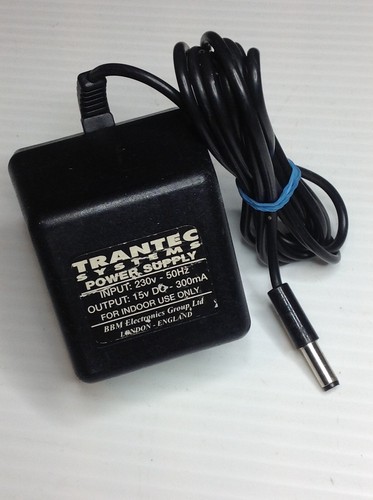 Trantec power supply - trantec, 15volt