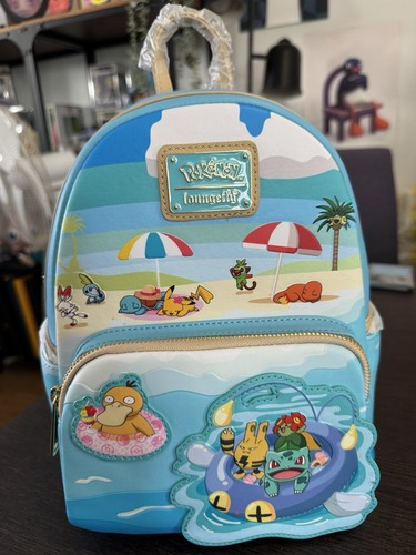 Loungefly pokémon beach day - pokémon,