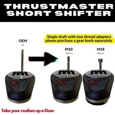 Short Shifter for Thrustmaster TH8A TH8RS with both M10 and M18 bundle