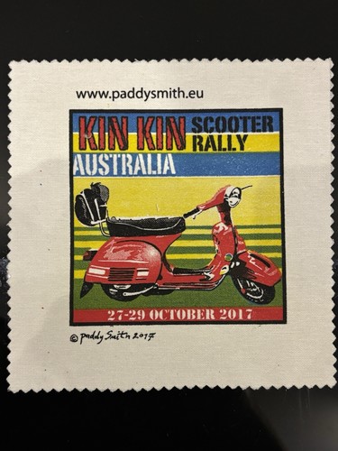Scooter rally patch - patch, paddy