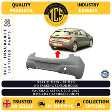 REAR BUMPER PRIMED - VAUXHALL