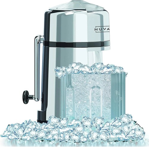 Manual ice crusher hand crank - manual,
