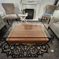 Coffee Table Set of 3 Walnut