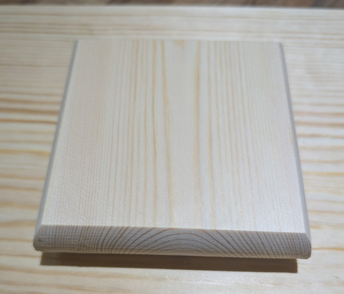 Newel post cap pine - post,