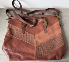 Fossil Brown Leather Shoulder