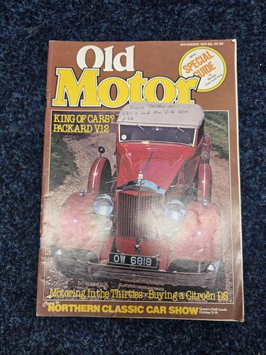 Old motor magazine - motor,