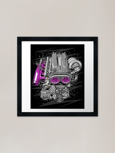 Nissan rb26 engine framed - nissan,
