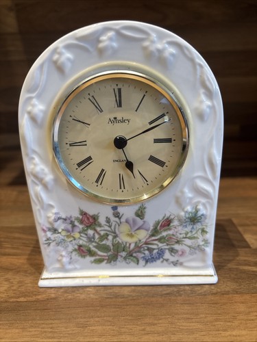 Aynsley mantel clock - mantel,