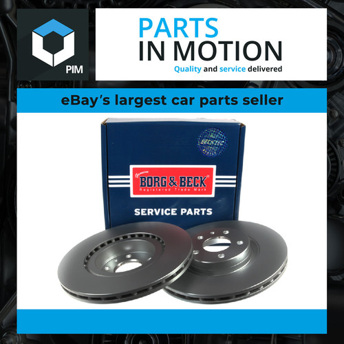 Brake discs pair vented - brake,