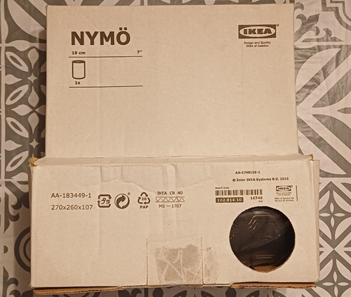 Ikea nymö lamp - shade, 19cm