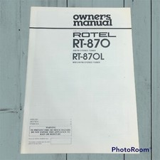 Rotel RT-870 LW MW & FM Stereo