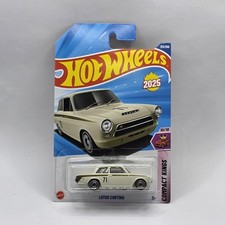 Hot Wheels 2025 Case L/M Lotus Cortina Compact Kings White
