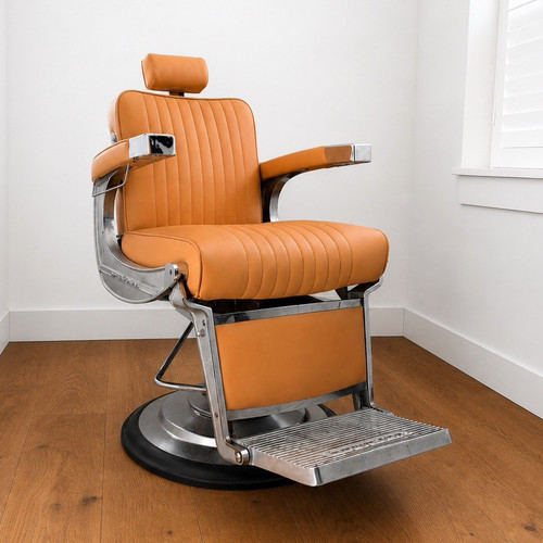 Belmont barber chair tan - belmont,