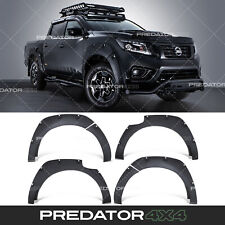 MATTE BLACK WIDE WHEEL ARCH KIT FOR NISSAN NAVARA D23 NP300 14-21 ADBLUE
