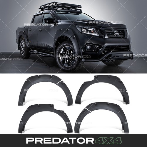 Matte black wide wheel arch - black,