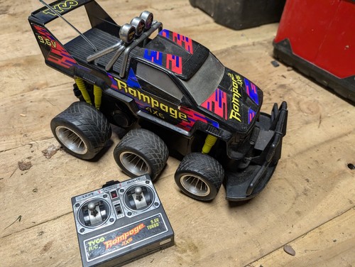 Rare tyco rampage - 4x6, truck