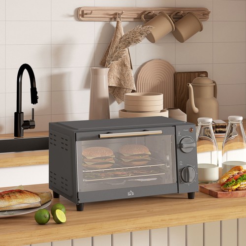 Homcom mini oven countertop - mini, 9l