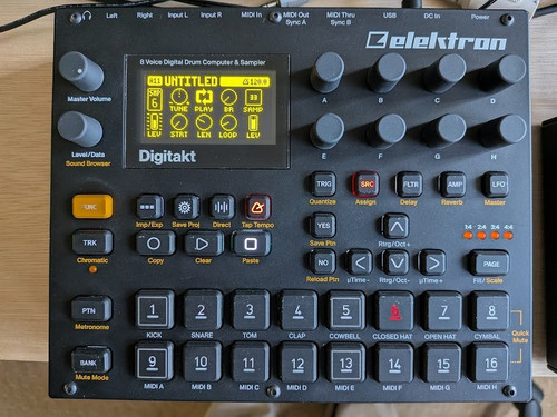Elektron digitakt drum machine - digitakt,