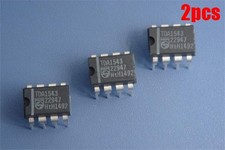 2Pcs D/A Converter Philips DIP-8 TDA1543 ye