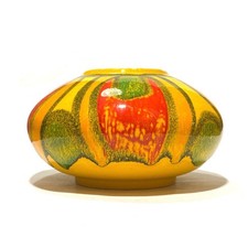 Poole Pottery Yellow Delphis