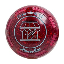 Henselite Dreamline XG Lawn Bowls Size 2 Heavy Gripped - Ruby Rich - AV3-21