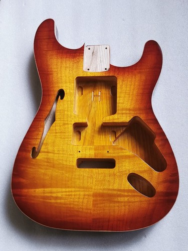 Strat thinline guitar body - hz-strat,