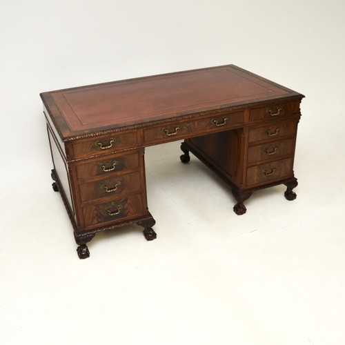 Antique mahogany chippendale - antique,
