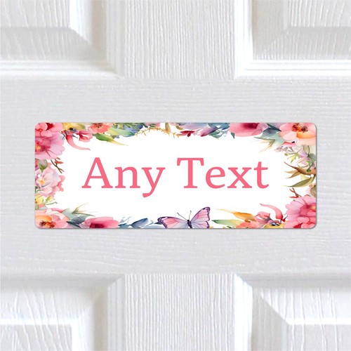 Personalised pink floral - personalised,